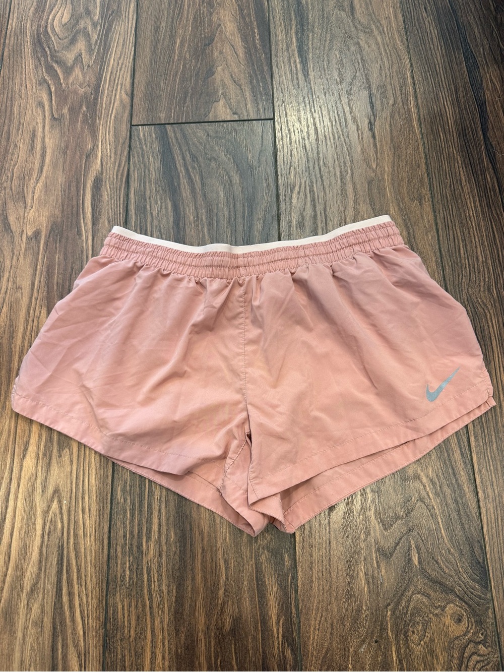 Nike Women's Blush Pink Running Shorts - Size Small